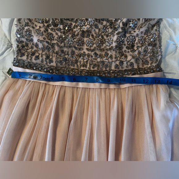 Needle & Thread Beaded pink tulle gown - Picture 8 of 10